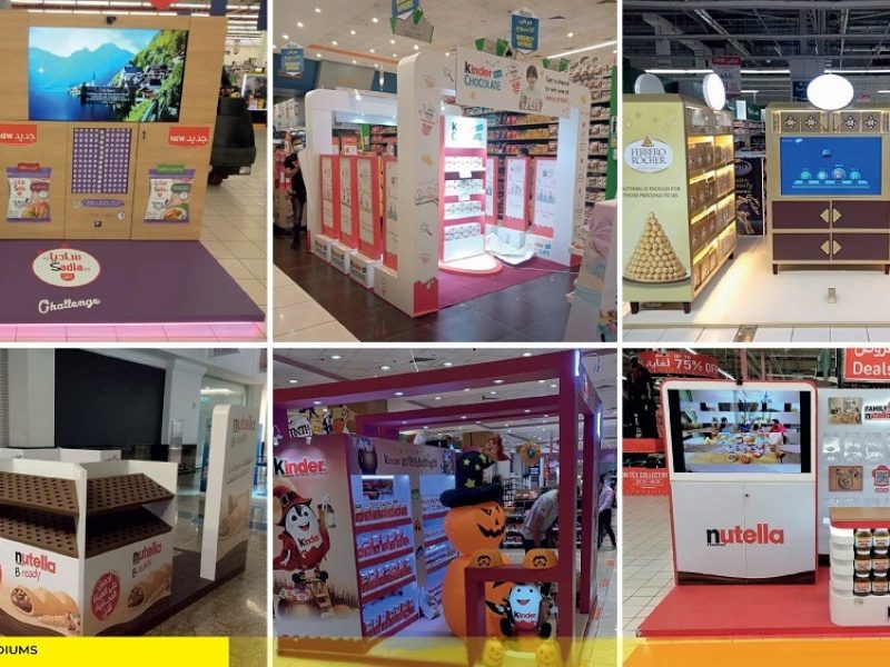 3 X 3 MALL STAND